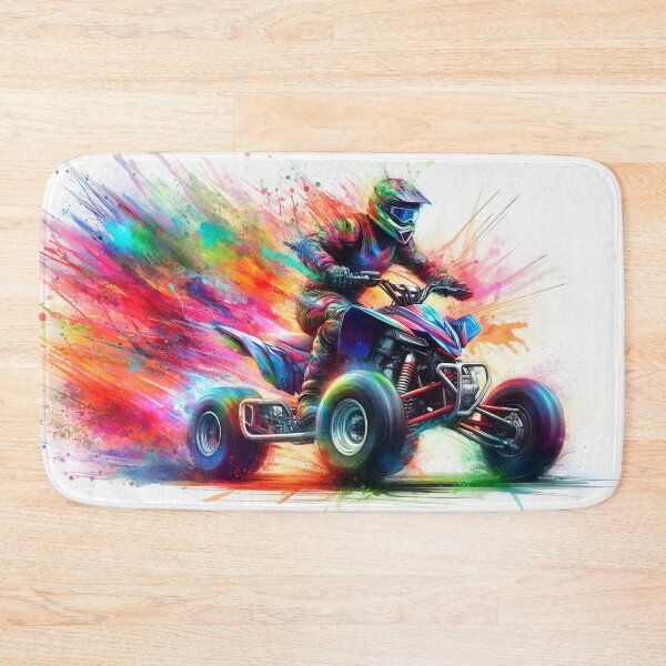 Item preview, Watercolor ATV quad designed and sold by paulrommer.