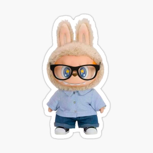 Item preview, Glasses Labubu designed and sold by TeeSnoop.
