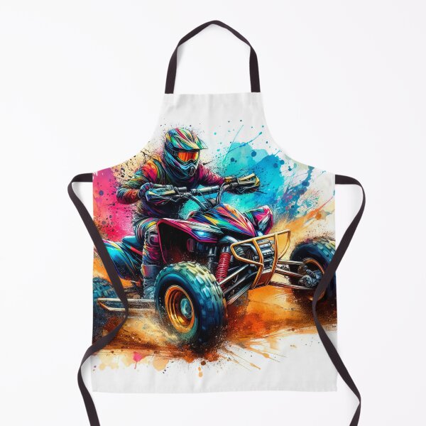 Item preview, Watercolor ATV quad designed and sold by paulrommer.