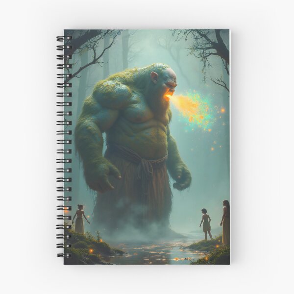 Item preview, The Fire Ogre Awakens designed and sold by PictureNZ.