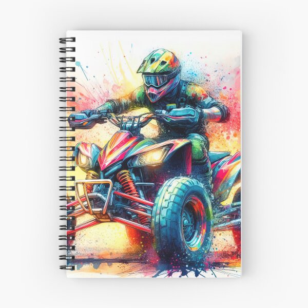 Artikelvorschau, Aquarell ATV Quad entworfen und verkauft von paulrommer.