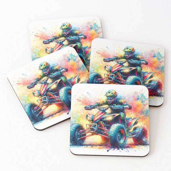 Item preview,  Watercolor ATV quad designed and sold by paulrommer.