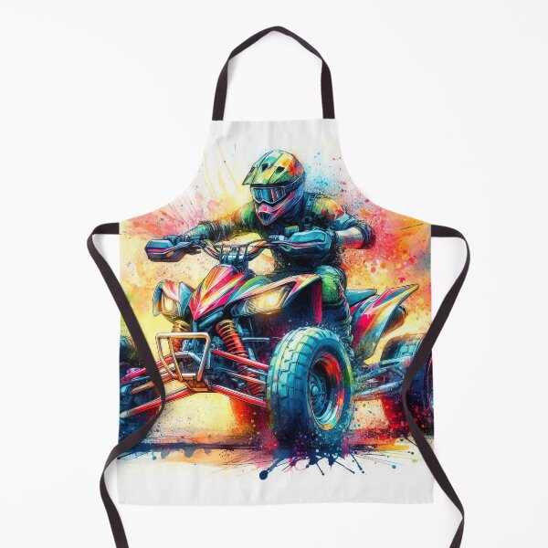 Item preview,  Watercolor ATV quad designed and sold by paulrommer.