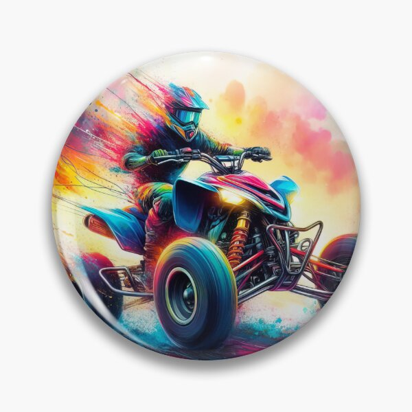 Item preview,  Watercolor ATV quad designed and sold by paulrommer.