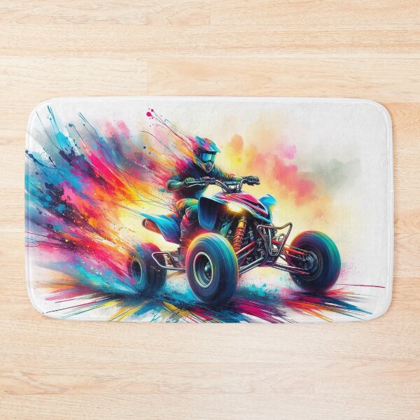 Item preview,  Watercolor ATV quad designed and sold by paulrommer.