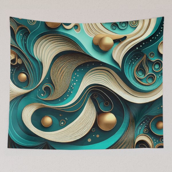 Item preview, Colorful Abstract Art 151 designed and sold by Vicky Brago-Mitchell®.