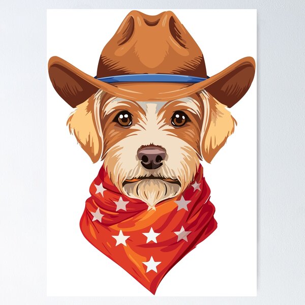Item preview,  Cowboy dog, dog, logo designed and sold by SUMA3000.
