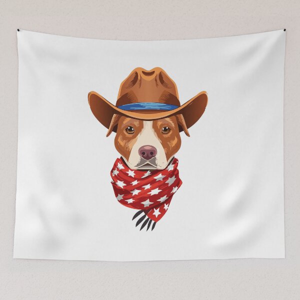 Item preview, Cowboy dog, dog, logo designed and sold by SUMA3000.