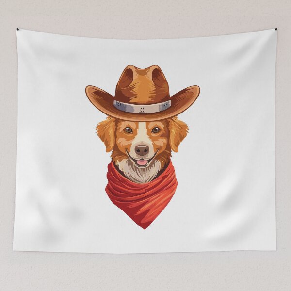 Item preview, Cowboy dog, dog, logo designed and sold by SUMA3000.