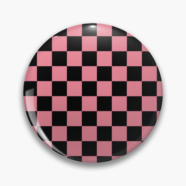 Item preview, Pink and Black Checkered Retro Pattern – Bold Graphic Design designed and sold by lamaddalena.