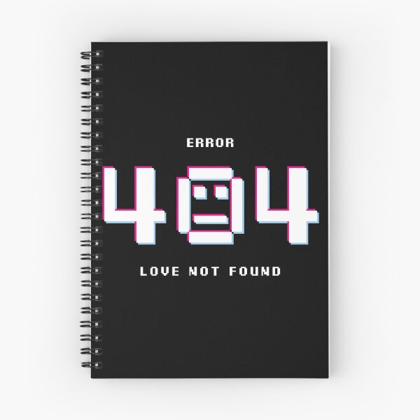 Item preview, Error 404 Love Not Found – Funny Retro Pixel Style T-Shirt designed and sold by Fritolive.