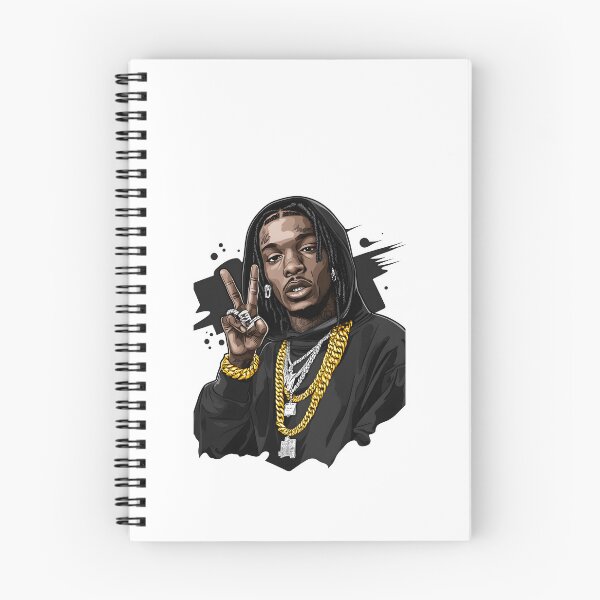 Item preview, Gold Chains & Peace - Street Rapper designed and sold by Ragil-Studio.