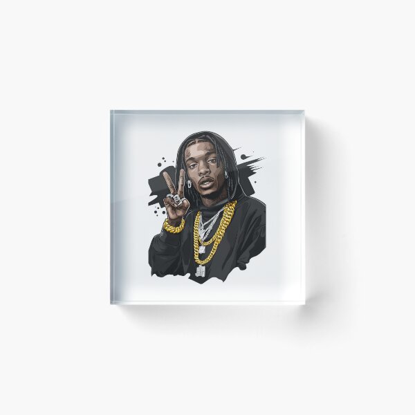 Item preview, Gold Chains & Peace - Street Rapper designed and sold by Ragil-Studio.