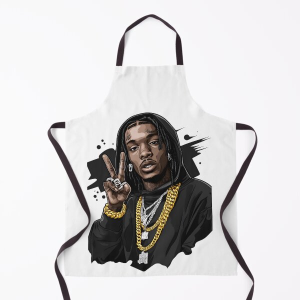 Item preview, Gold Chains & Peace - Street Rapper designed and sold by Ragil-Studio.