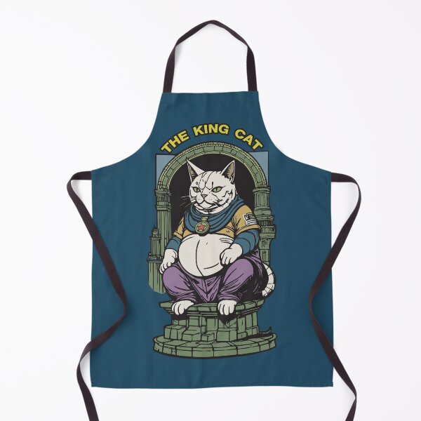 Item preview, The King CST – Regal Feline Throne Art designed and sold by rachata444.
