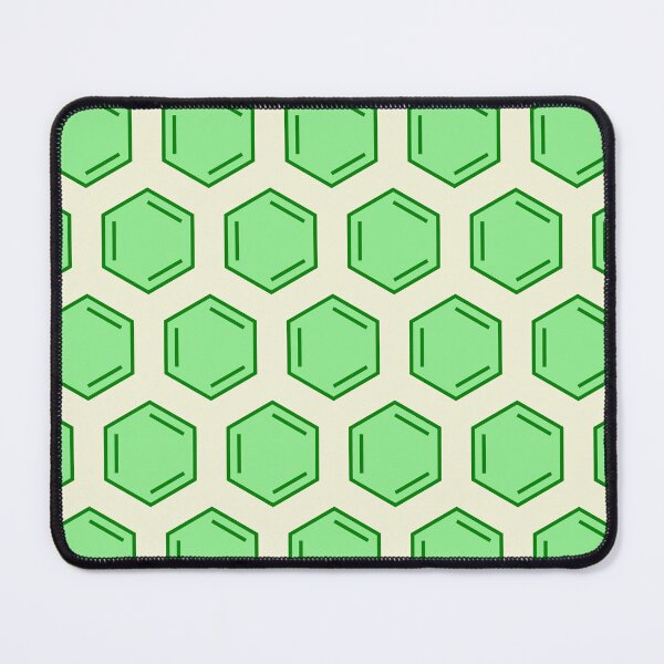 Item preview, Large Green Benzene Pattern designed and sold by chrysalistw.