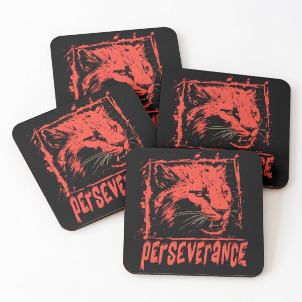 Item preview, Perseverance - Red Panther designed and sold by Cynora.