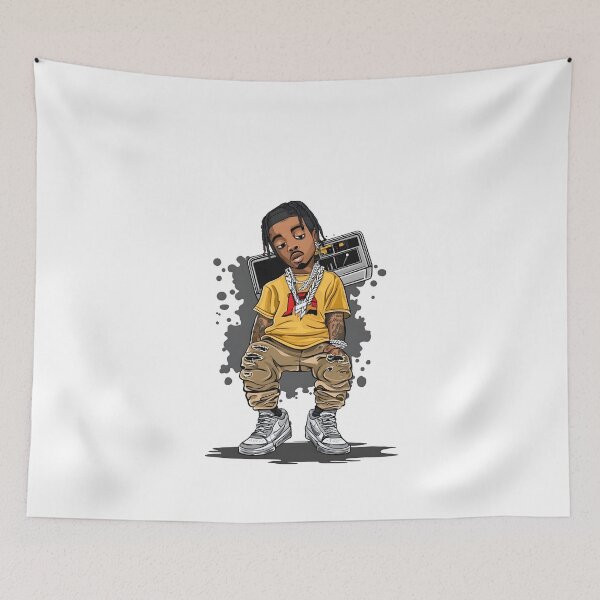 Item preview, Boombox & Baggy Pants Rapper designed and sold by Ragil-Studio.