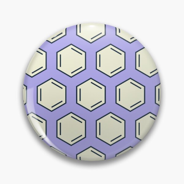 Item preview, Large Purple Benzene Pattern designed and sold by chrysalistw.