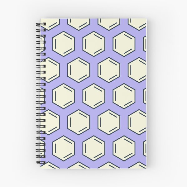Item preview, Large Purple Benzene Pattern designed and sold by chrysalistw.