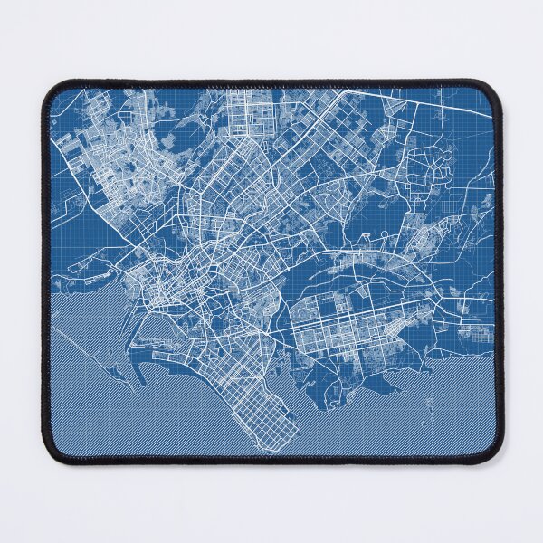 Item preview, Karachi City Map of Pakistan - Blueprint designed and sold by deMAP.