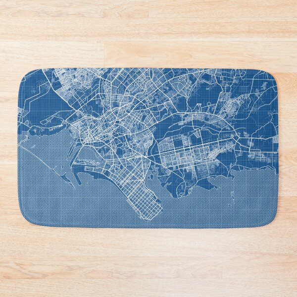 Item preview, Karachi City Map of Pakistan - Blueprint designed and sold by deMAP.