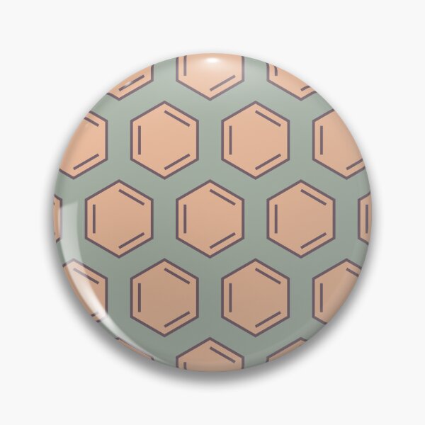 Item preview, Large Vintage Color Benzene Pattern designed and sold by chrysalistw.
