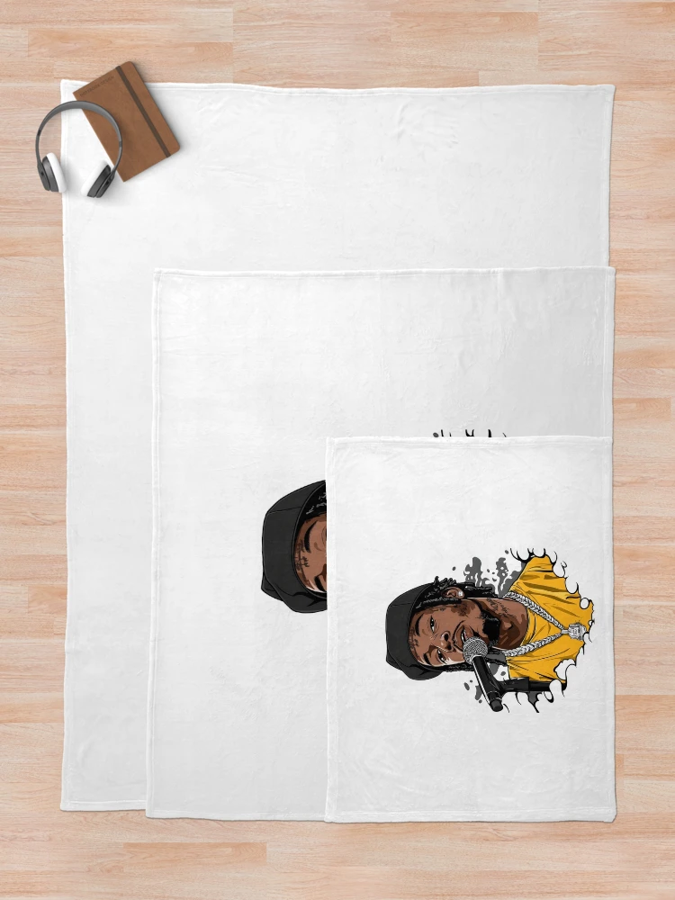 Thumbnail 5 of 6, Throw Blanket, Action Rapper - Soundwave Vibes designed and sold by Ragil-Studio.