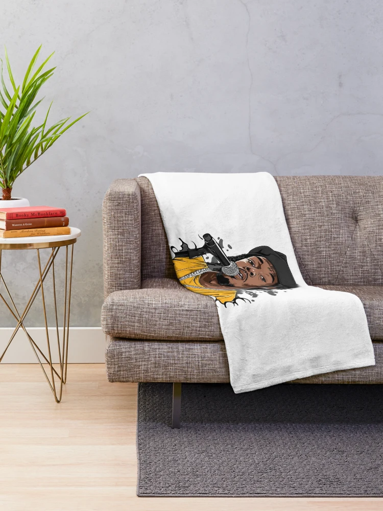 Thumbnail 2 of 6, Throw Blanket, Action Rapper - Soundwave Vibes designed and sold by Ragil-Studio.
