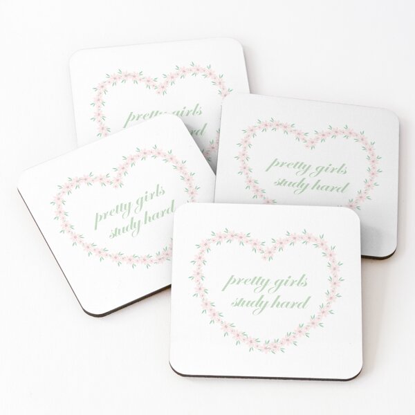 Item preview, Pretty girls Study hard designed and sold by goodaydema.