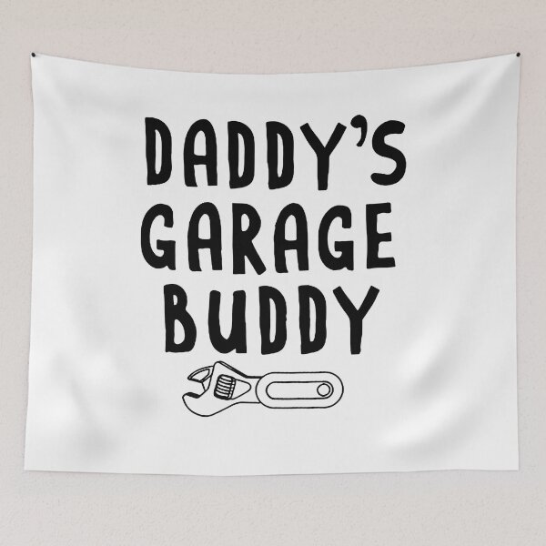 Item preview, Daddy's Garage Buddy For Dad's Helper Cute Mechanic For Dad Trendy designed and sold by XuanhieuBp.