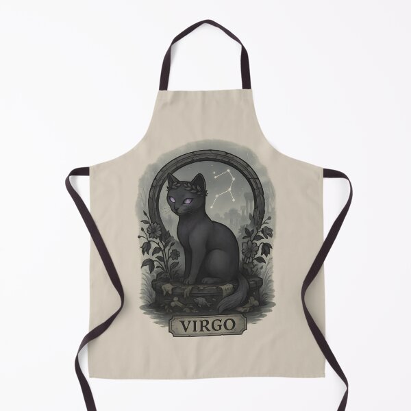 Item preview, Gothic Virgo Cat in Stone Garden designed and sold by Ironicdoll.
