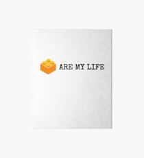 Legos Are My Life Art Board
