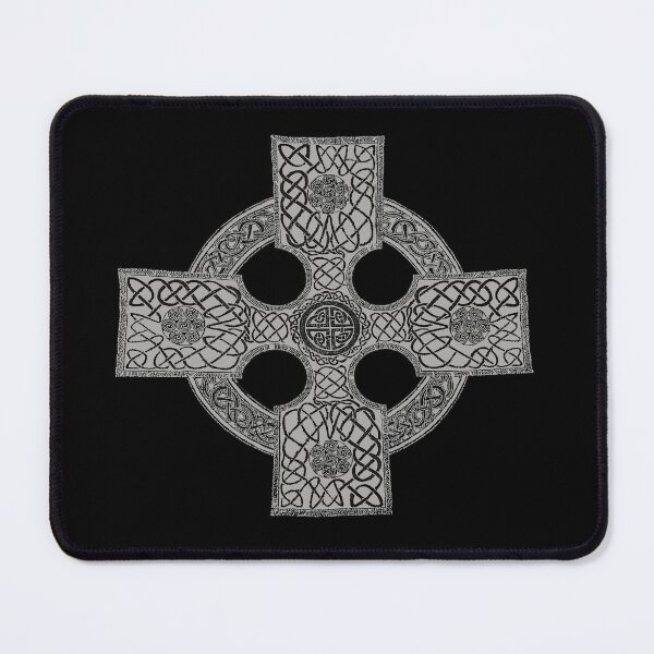 Item preview, celtic art cross (silver) designed and sold by Murph's Images.