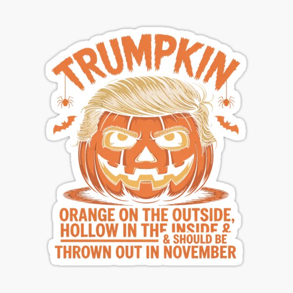 Item preview, Funny Halloween Trumpkin for Anti-Trump Supporters designed and sold by joe-elnaggar.