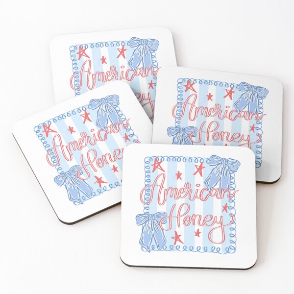 Item preview, American Honey Flag Bows Coquette 1st Birthday Memorial Trendy Red White Blue Shower designed and sold by XuanhieuBp.
