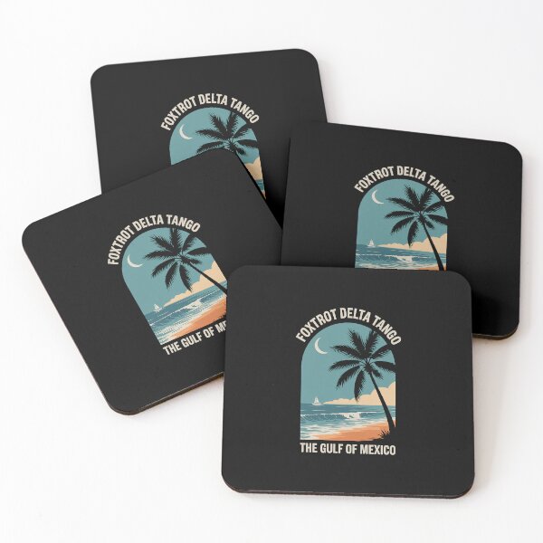 Item preview, Gulf Of Mexico Foxtrot Delta Tango 4 designed and sold by splindoershop.