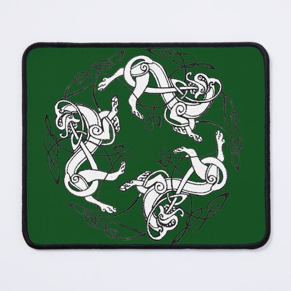 Item preview, Dogs of Dál Riata (white/green) designed and sold by Murph's Images.