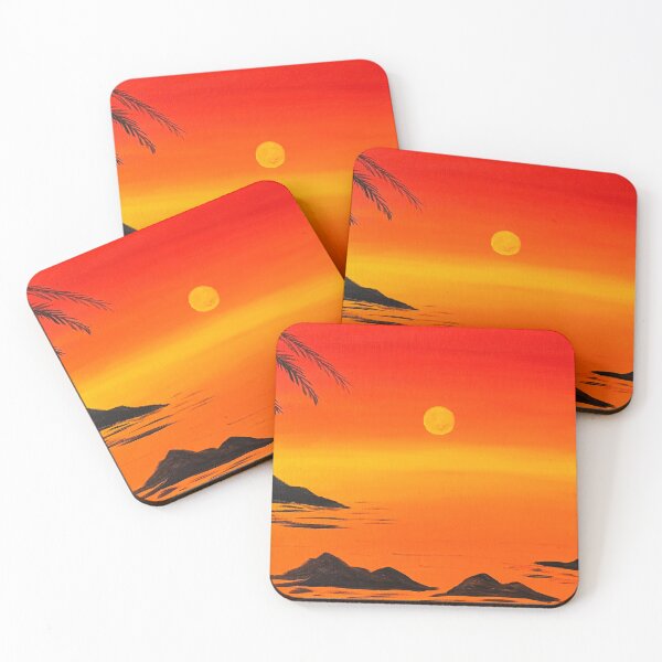 Item preview, Tropical sunset designed and sold by Africanzone.