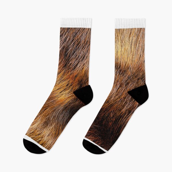 Item preview, Red orange animals fur, animal hair designed and sold by IKT224.
