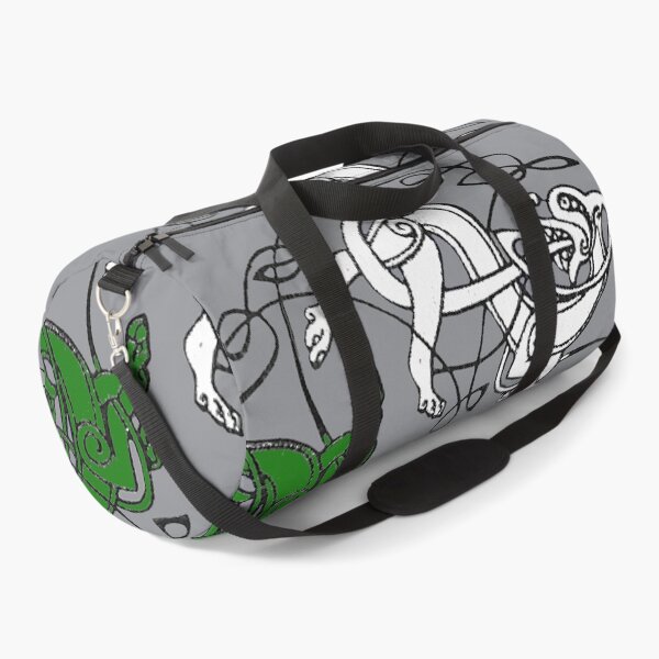 Item preview, Dogs of Dál Riata (green white and orange) designed and sold by Murph's Images.