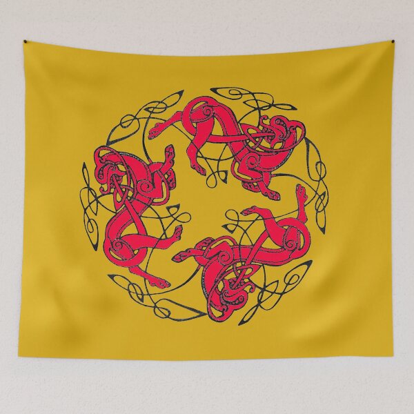 Item preview, Dogs of Dál Riata (red) designed and sold by Murph's Images.