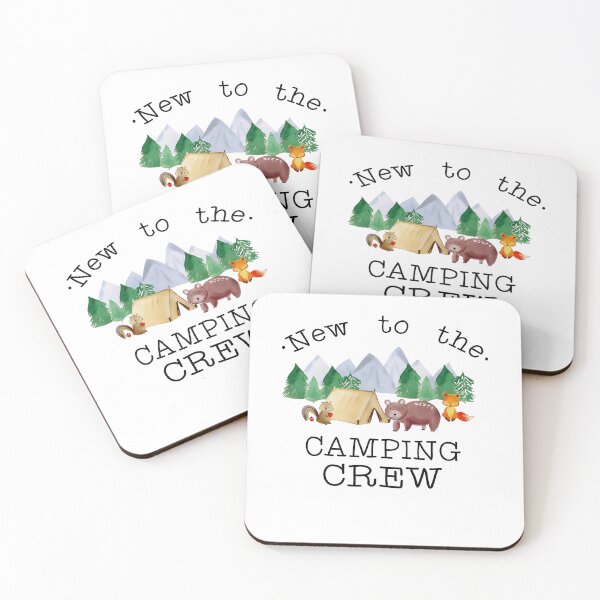 Item preview, New To The Camping Crew Cute Outdoor Adventure Camping Adventure designed and sold by XuanhieuBp.