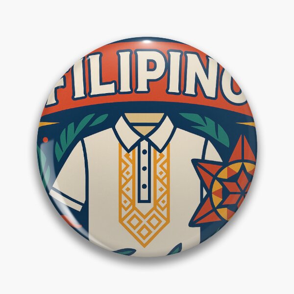Item preview, Filipino Heritage Art – Barong Tagalog, Jeepney Star, Carabao, and Mayon Volcano Design designed and sold by CutesyKoala.