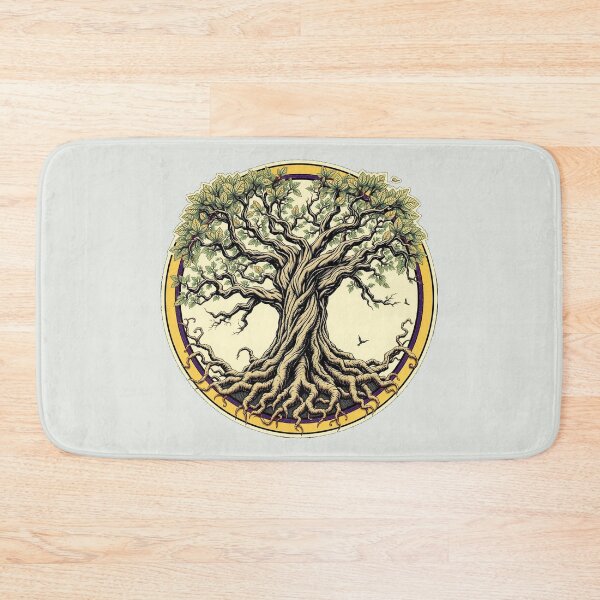 Item preview, Tree circle yellow designed and sold by In-Spirit24.