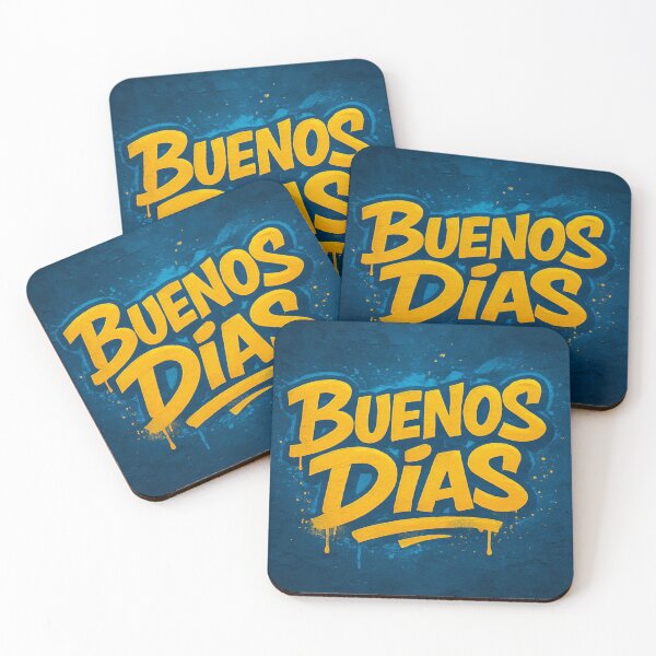 Item preview, Buenos Días – Urban Graffiti Style Morning Greeting designed and sold by StudioCultura.
