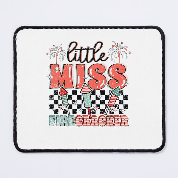 Item preview, Little Miss Firecracker 4th Of July Patriotic Summer Shower designed and sold by XuanhieuBp.