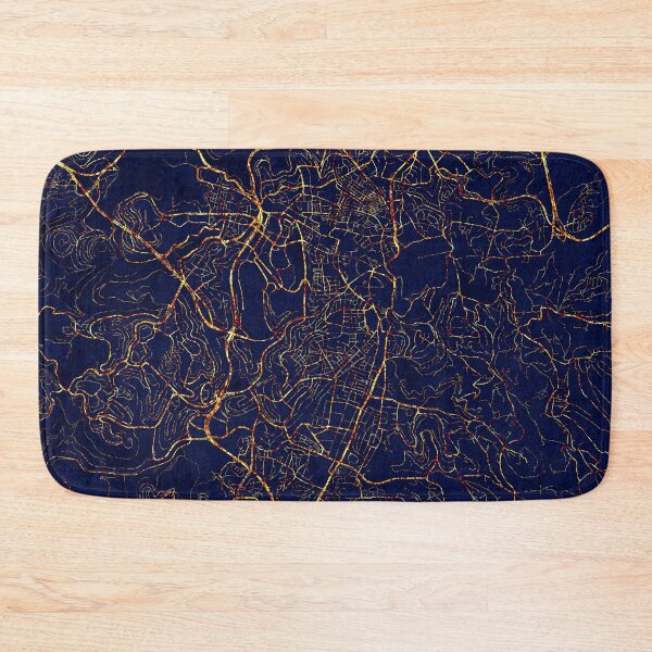 Item preview, Jerusalem, Israel Map - City At Night  designed and sold by deMAP.