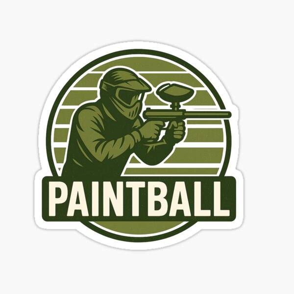 Item preview, Retro Paintball Logo – Sunset Military Style | Tactical Gamer Shirt Design designed and sold by OTSC.
