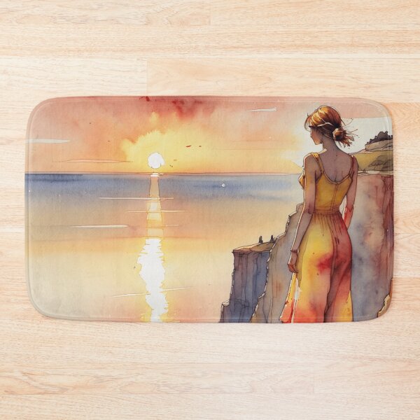 Item preview, Lady And The Sunset designed and sold by NoraRoseArts.